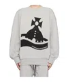 Vivienne Westwood Long-sleeved Sweater In White