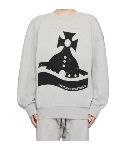 Vivienne Westwood Long-sleeved Sweater In White