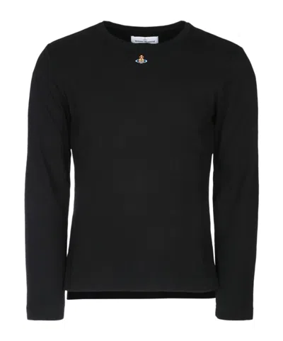 Vivienne Westwood Long-sleeved T-shirt In Black