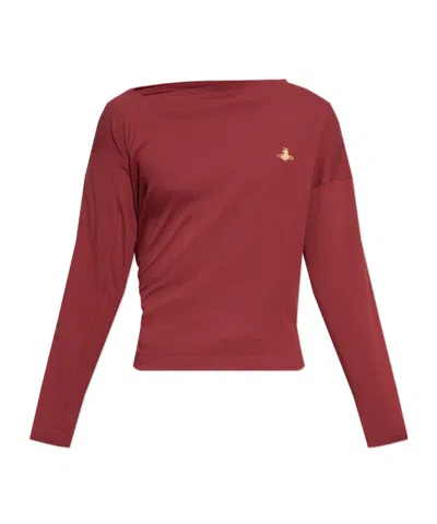 Vivienne Westwood Long-sleeved T-shirt In Red