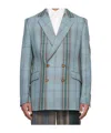 Vivienne Westwood Blue Loose Db Blazer In Blue