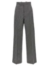 Vivienne Westwood Lauren Trousers In Donegal Tweed In Gray