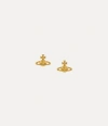 Vivienne Westwood Lorelei Stud Earrings In Gold
