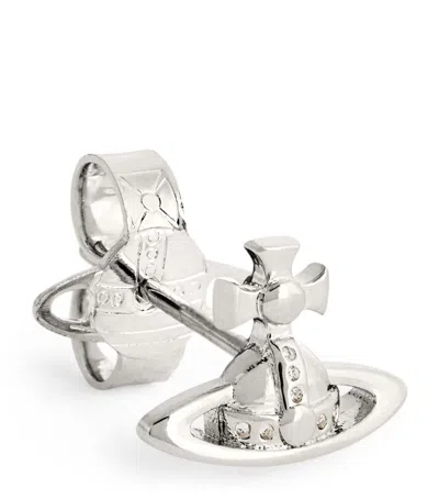 Vivienne Westwood Lorelei Stud Earrings In Metallic