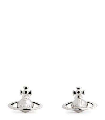 Vivienne Westwood Lorelei Stud Earrings In Silver