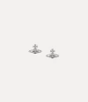 Vivienne Westwood Lorelei Stud Earrings Silver Women In Silver