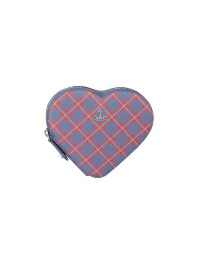 Vivienne Westwood "louise Heart" Crossbody Bag In Multi