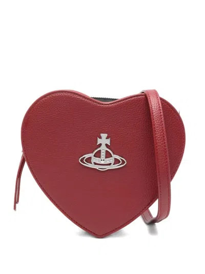 VIVIENNE WESTWOOD LOUISE HEART CROSSBODY BAG