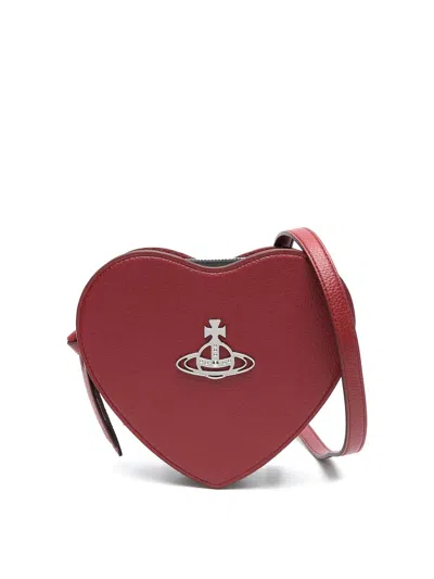 VIVIENNE WESTWOOD LOUISE HEART CROSSBODY BAG