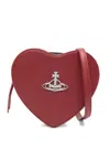 Vivienne Westwood Borsa A Tracolla Louise Heart In Red