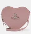 Vivienne Westwood Louise Small Faux Leather Crossbody Bag In Pink