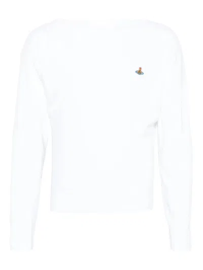 Vivienne Westwood Ls Hebo Top Clothing In White
