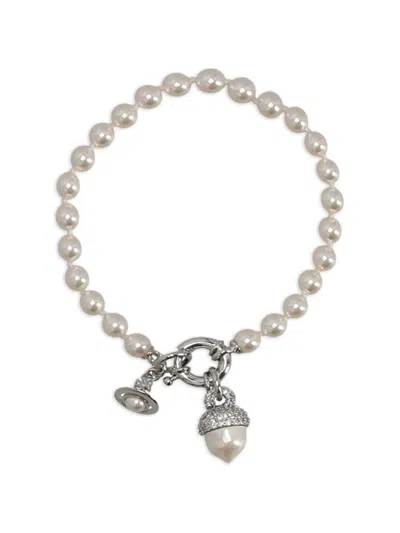 Vivienne Westwood Lucille Bracelet In Silver