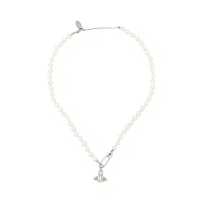 Pre-owned Vivienne Westwood Lucrece Pearl Necklace 'pearl/white' | Women's Size Onesize