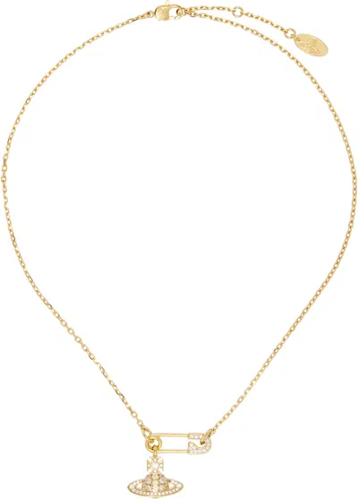 Vivienne Westwood Lucrece Pendant Necklace In Gold