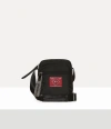 Vivienne Westwood Luke North-south Crossbody Bag Tangled Orb Jacquard Black