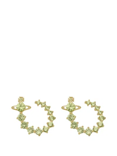 Vivienne Westwood Lydia Orb Stone Earrings In Pattern