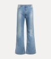Vivienne Westwood M Ray 5 Pocket Jeans Washed Stretch Denim Blue 33 Men In Blue