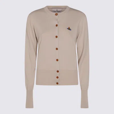 VIVIENNE WESTWOOD VIVIENNE WESTWOOD BEIGE COTTON KNITWEAR