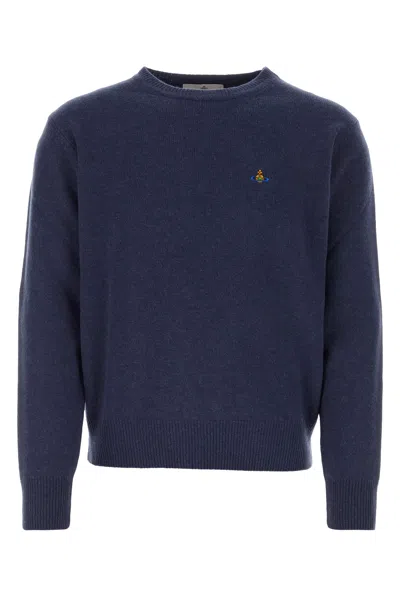 Vivienne Westwood Maglione-l Nd  Male In Blue
