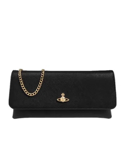 Vivienne Westwood Magnetic Clasp Clutch In Nude | ModeSens