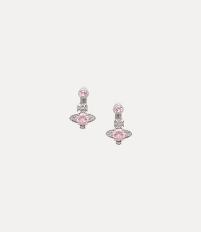 Vivienne Westwood Maitena Earrings Silver Cubic Zirconia Women
