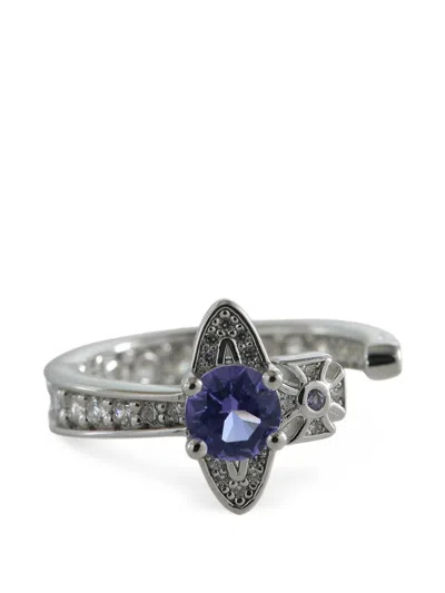 Vivienne Westwood Maitena Ring In Metallic