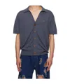 Vivienne Westwood Mako Cardigan In Blue