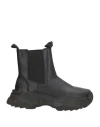Vivienne Westwood Man Ankle Boots Black Size 8 Leather In Black