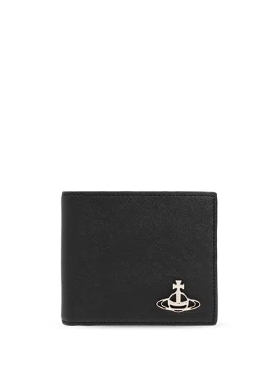 Vivienne Westwood Man Billfold Wallet In 黑色