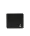 Vivienne Westwood Man Billfold Wallet In Black