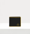 Vivienne Westwood Man Billfold Wallet Vinyl Black-yellow One Size Men