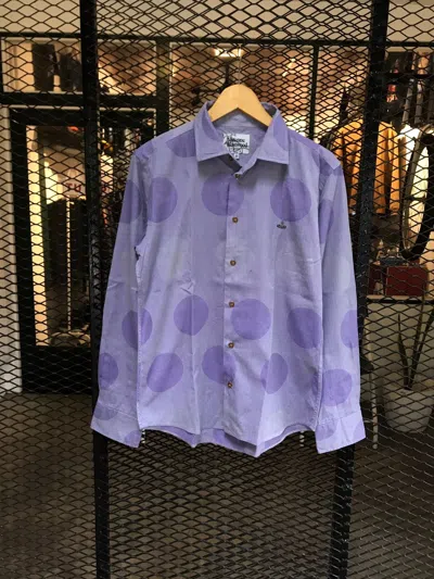 Pre-owned Vivienne Westwood Man Button Shirt In Purple
