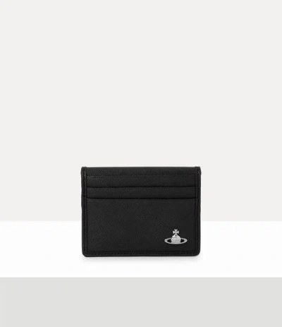 Vivienne Westwood Man Card Holder Faux Leather Black One Size Men