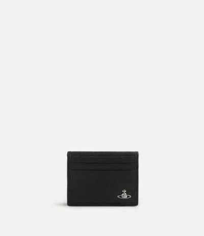 Vivienne Westwood Man. Card Holder Leather Off-black One Size Men