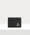 Vivienne Westwood Man Card Holder Nappa Leather Black One Size Men In Black