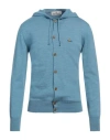 Vivienne Westwood Man Cardigan Light Blue Size L Virgin Wool