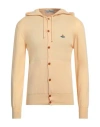 Vivienne Westwood Man Cardigan Yellow Size M Virgin Wool In Yellow