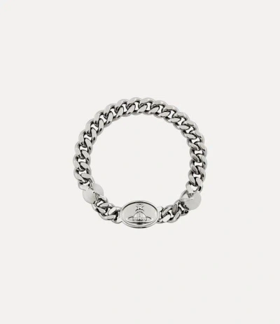 Vivienne Westwood Man. Chester Bracelet Silver Men