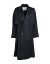 Vivienne Westwood Man Coat Black Size M Wool In Blue