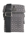 Vivienne Westwood Man Cross-body Bag Lead Size - Textile Fibers In Grey