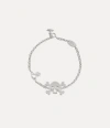 Vivienne Westwood Man. Franklin Skull Bracelet Silver Men In Silver
