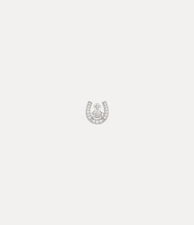 Vivienne Westwood Man. Horace Single Stud Silver Men