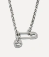 Vivienne Westwood Man. Imogene Necklace In Platinum