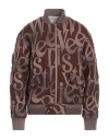 Vivienne Westwood Man Jacket Brown Size L Acrylic, Wool, Polypropylene, Virgin Wool, Polyamide In Brown