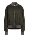 Vivienne Westwood Man Jacket Dark Green Size S Cotton, Virgin Wool, Acrylic, Polyester In Green