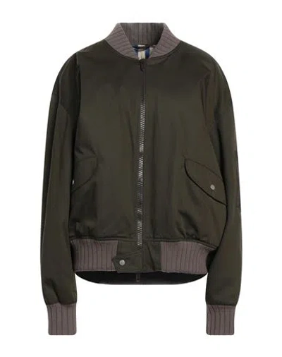 Vivienne Westwood Man Jacket Dark Green Size S Cotton, Virgin Wool, Acrylic, Polyester