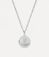 Vivienne Westwood Man. Janus Pendant Silver Men In Silver