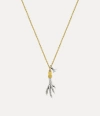Vivienne Westwood Man. Joselito Claw Pendant Necklace Antique-platinum-platinum-gold Antique-platinum-platinum-gold Me