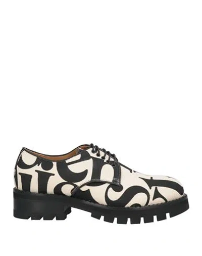 Vivienne Westwood Man Lace-up Shoes Off White Size 9 Textile Fibers